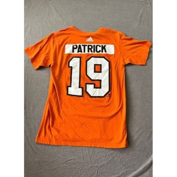 Philadelphia Flyers Patrick Shirt Adult M Orange Short Sleeve Pullover Tee Mens - Picture 6 of 9